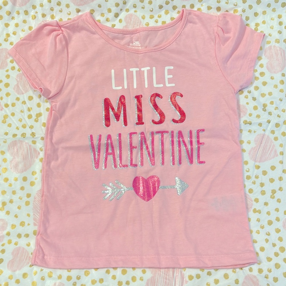 Girls 3T Valentine Shirt NWT
